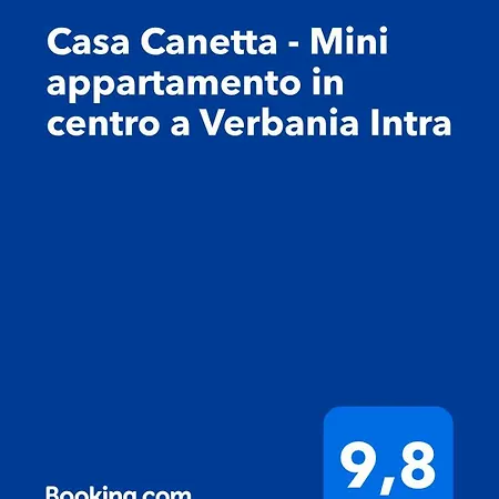 Casa Canetta - Mini In Centro A Verbania דירה *